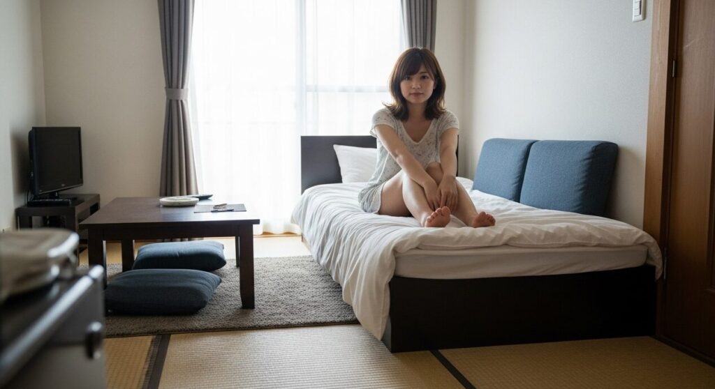 ベッドを椅子代わりにするための背もたれ活用法